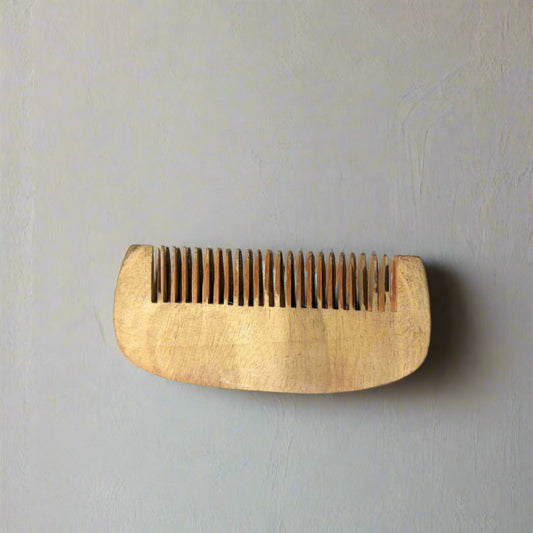 Wooden Baby Comb – Organic Handcrafted Newborn Comb for Soft Hair - ArtisanSoul