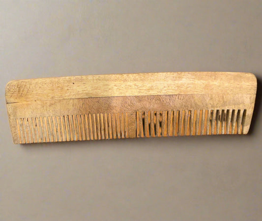 Wooden Comb for Hair – Handcrafted Organic Regular Size Comb - ArtisanSoul