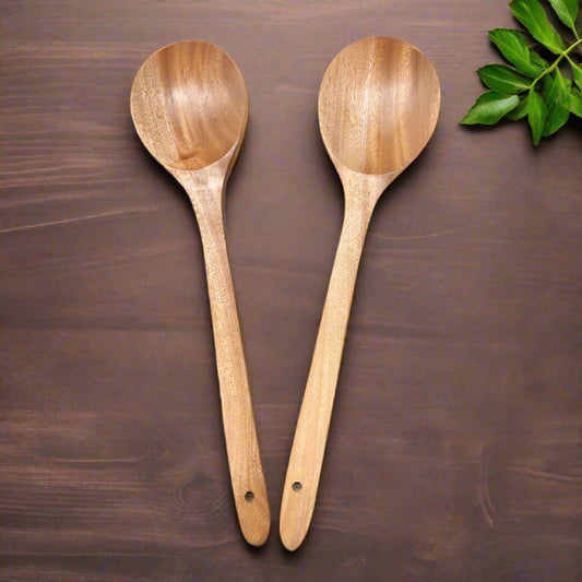 Wooden Serving Spatula for Kitchen – Organic Handcrafted Utensil - ArtisanSoul