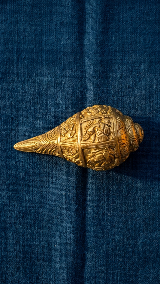 Authentic Dokra Brass Shankh