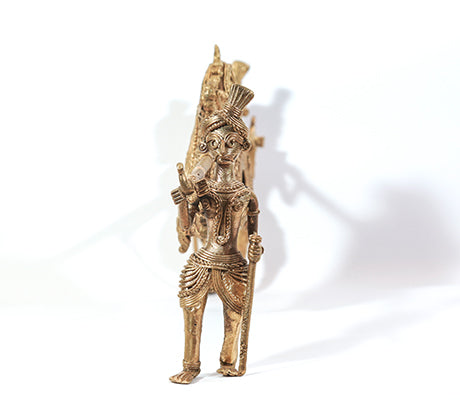 Dokra Royal Palki Crafted in Burdwan - ArtisanSoul