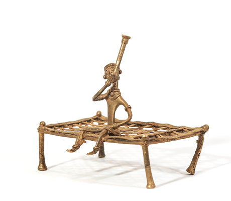 Authentic Dokra Craft - Khatia with Farmer - ArtisanSoul