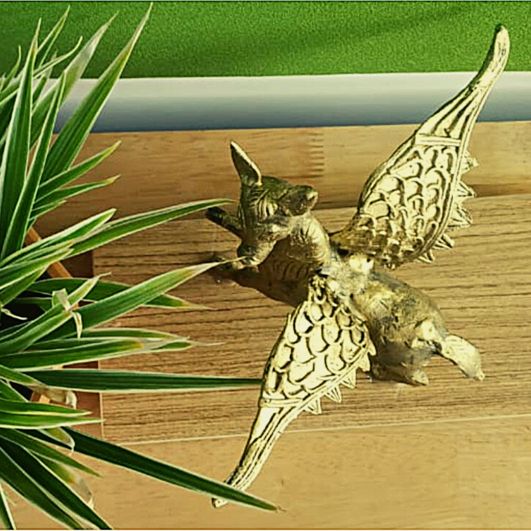 Authentic Dokra Craft - Flying Horse - ArtisanSoul
