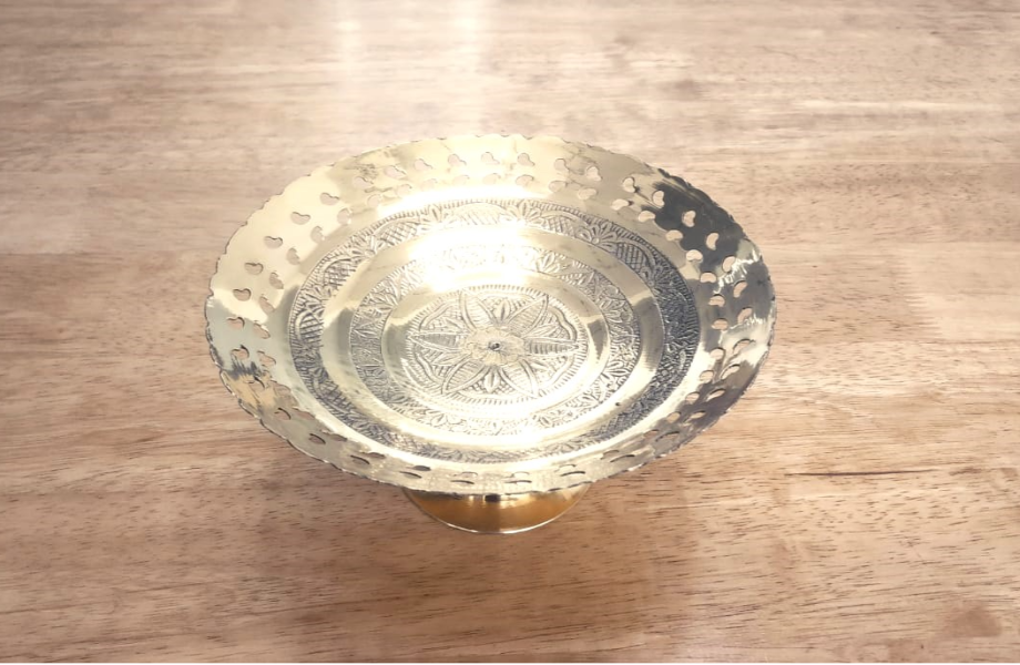 Brass Jaali Bota of Assam (Small) - ArtisanSoul