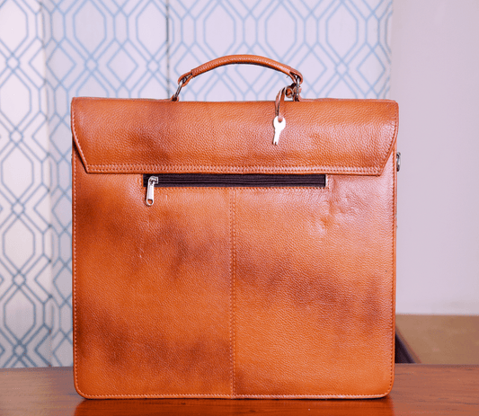 Laptop Bag - Ochre - ArtisanSoul