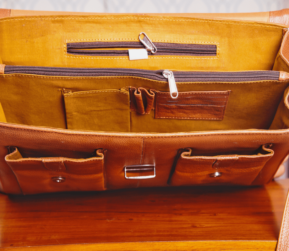 Laptop Bag - Ochre - ArtisanSoul