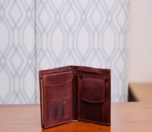 Men's Leather Wallet - Brown - ArtisanSoul