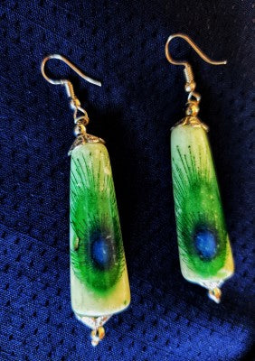 Ethnic Handcrafted Necklace - Peacock Green Category - ArtisanSoul