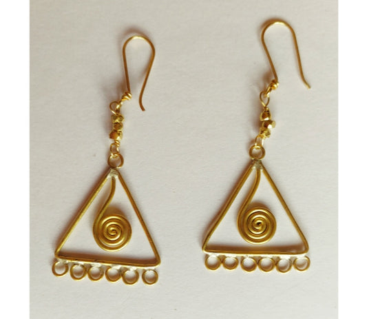 Handcrafted Dokra Necklace from Odisha - Beaded Design - ArtisanSoul