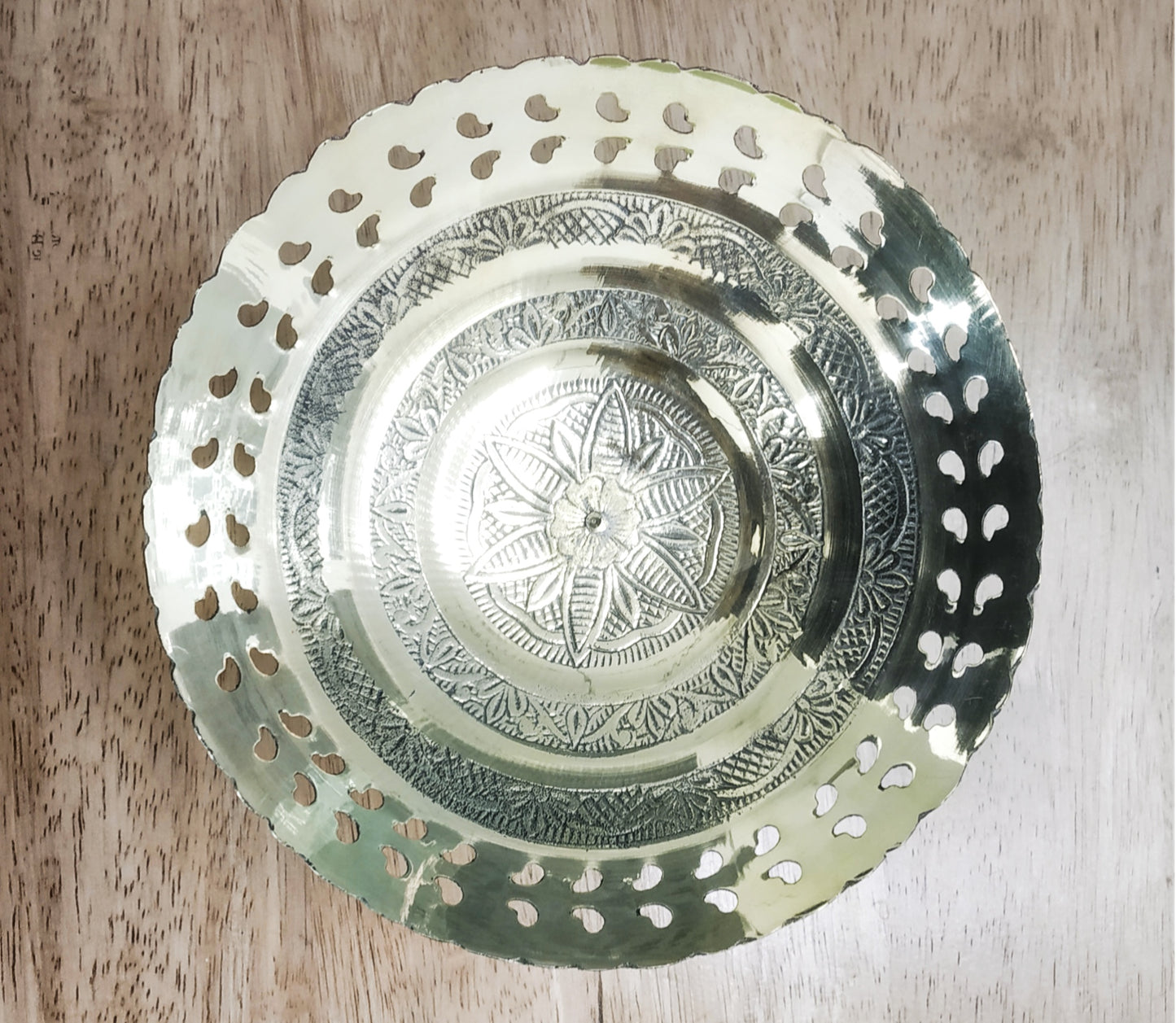 Brass Jaali Bota of Assam (Medium) - ArtisanSoul