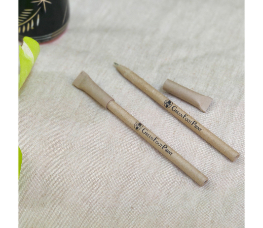 Recycled Paper Pens - Set of 8 - ArtisanSoul