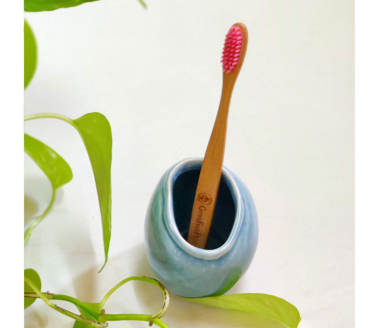 Natural Bamboo Kids Toothbrush Combo