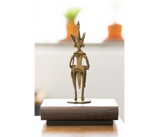 Dokra Craft from West Bengal - Tribal Musician - ArtisanSoul