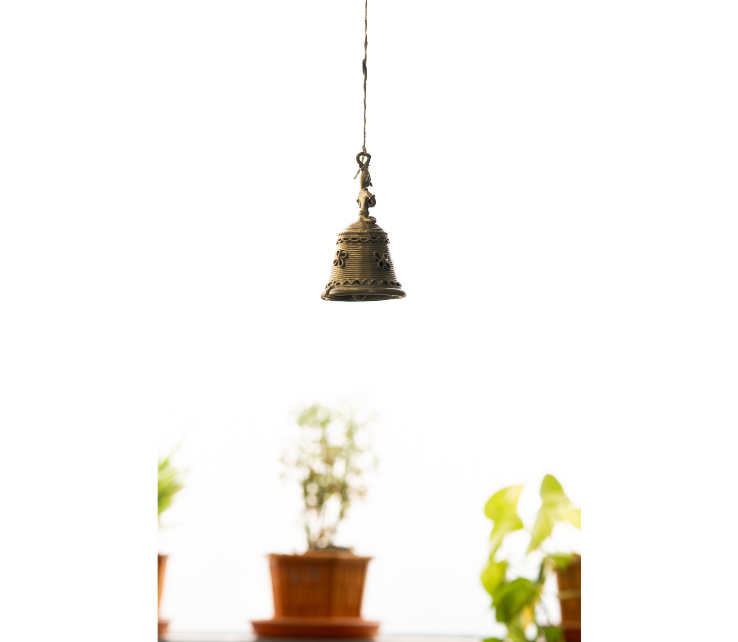 Authentic Dokra Bell from Odisha (Small) - ArtisanSoul