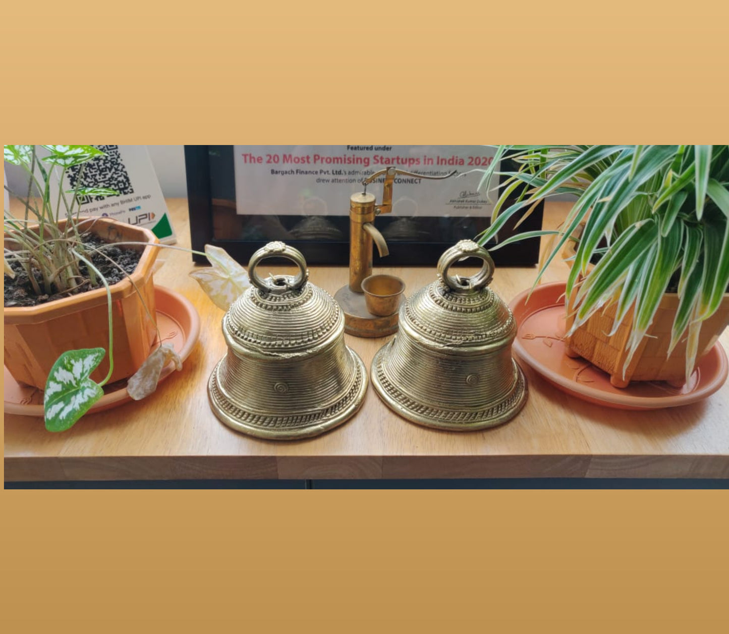 Authentic Dhokra Art from Odisha - Bell - ArtisanSoul