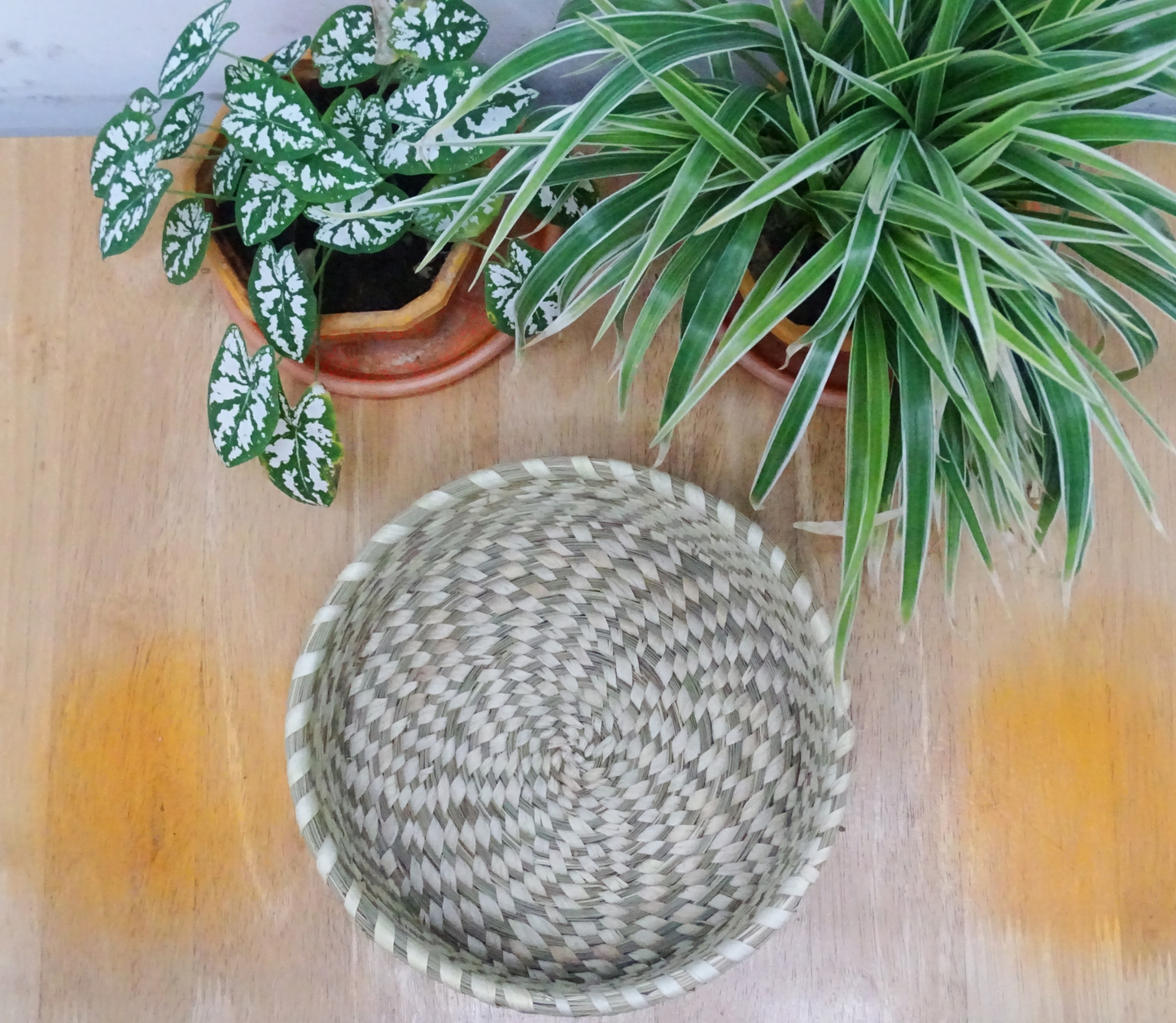 Fruit Basket of Sabai Grass from Odisha - Natural - ArtisanSoul