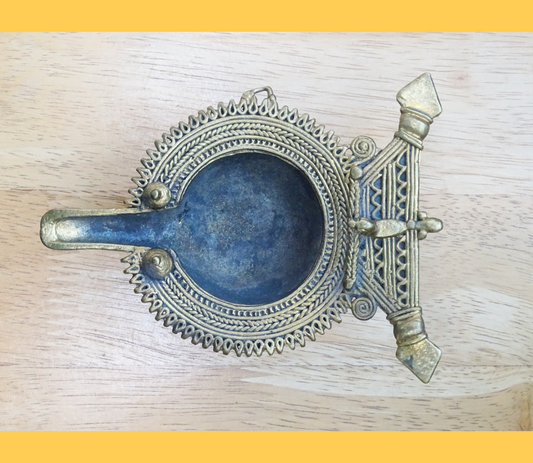 Authentic Dhokra Art from Odisha - Dia - ArtisanSoul