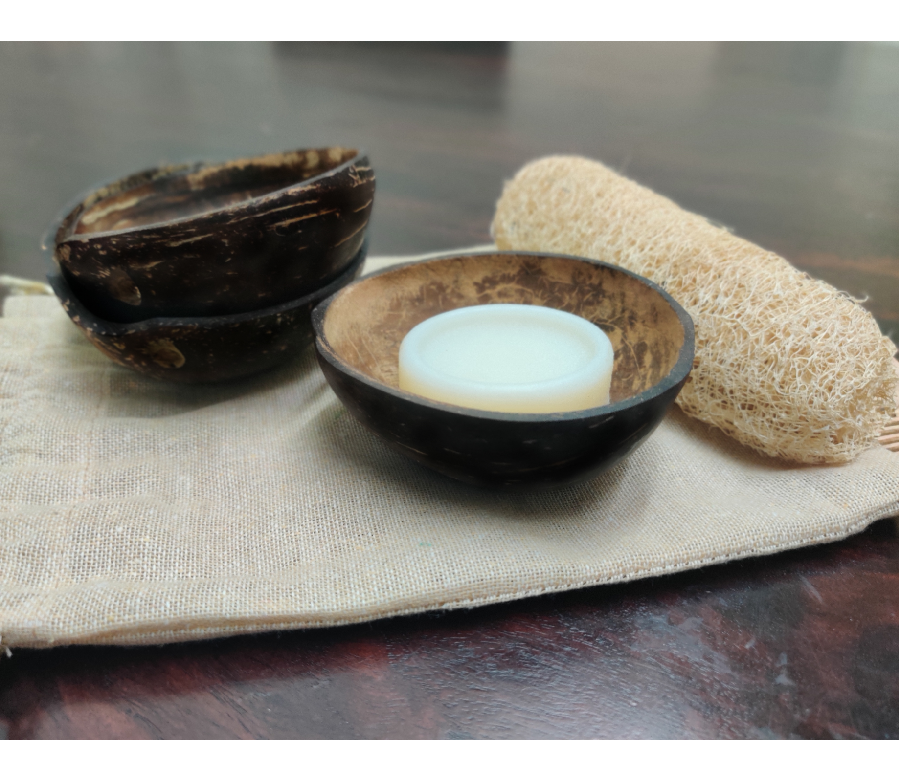 Coconut Soap Dish - ArtisanSoul