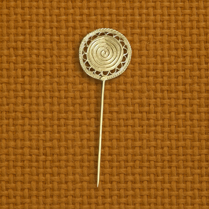 Dokra Brass Hair Pin/ Fruit Stick – Handmade Tribal Accessory