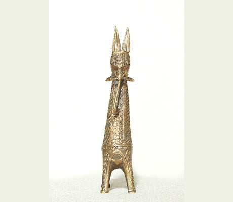 Authentic Dokra Horse Crafted in Dariyapur, Burdwan
