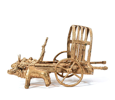 Authentic Dokra Craft - Bullock Cart