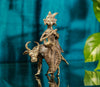 Crafted in Dokra from Burdwan - Lord Krishna and Kamdhenu