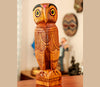 Wooden Owl (Pancha) from Burdwan - 16.5 Inches