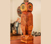 Wooden Owl (Pancha) from Burdwan - 16.5 Inches