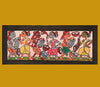 Pattachitra Painting on Handmade Paper - 22 x 9.5 inches