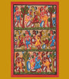 Pattachitra Painting on Handmade Paper - 22.5 x 14.25 inches