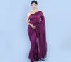 Handloom Saree - Violet