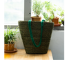 Multi Utility bag of Sabai Grass - Triangle- Green