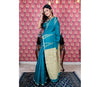 Handloom Gheecha Saree - Green