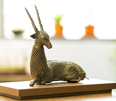 Authentic Dokra Deer from Odisha