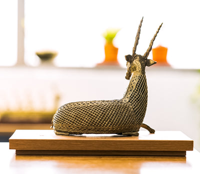 Authentic Dokra Deer from Odisha