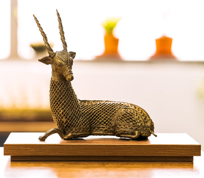 Authentic Dokra Deer from Odisha