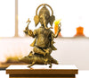 Authentic Dokra Art from Odisha - Seated Ganesha