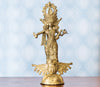 Authentic Dokra Craft - Standing Laxmi Idol