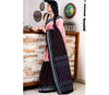 Sambalpuri Saree - Pure Cotton - Pink and Black