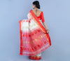 Handloom Saree - Red and White