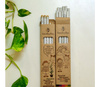 Recycled News Paper Color Pencils & Plantable Seed Pencils