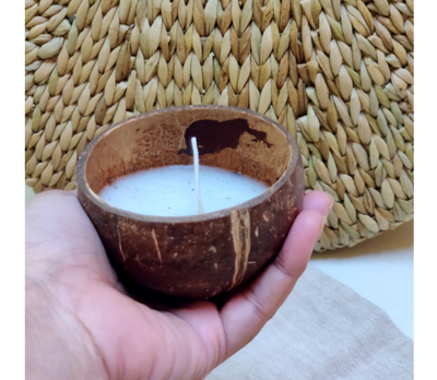 Coconut Shell Soy Wax Candle