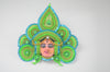 Chhau Mask - Durga Face Green