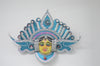 Chhau Mask - Durga Face Blue