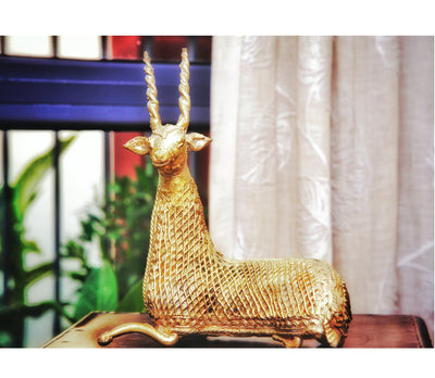 Authentic Dokra Deer from Odisha