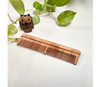 Neem Wood Comb - Dual teeth Comb and Pocket Comb