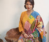 Kantha Stitch Work on Patched Dupatta