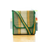 Madurkathi Mat with Handle - Green - Used for Yoga, Outdoor Use