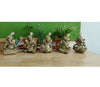 Authentic Dokra Craft - Ganesh Musician Set