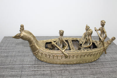 Authentic Dokra Craft from odisha - Boat